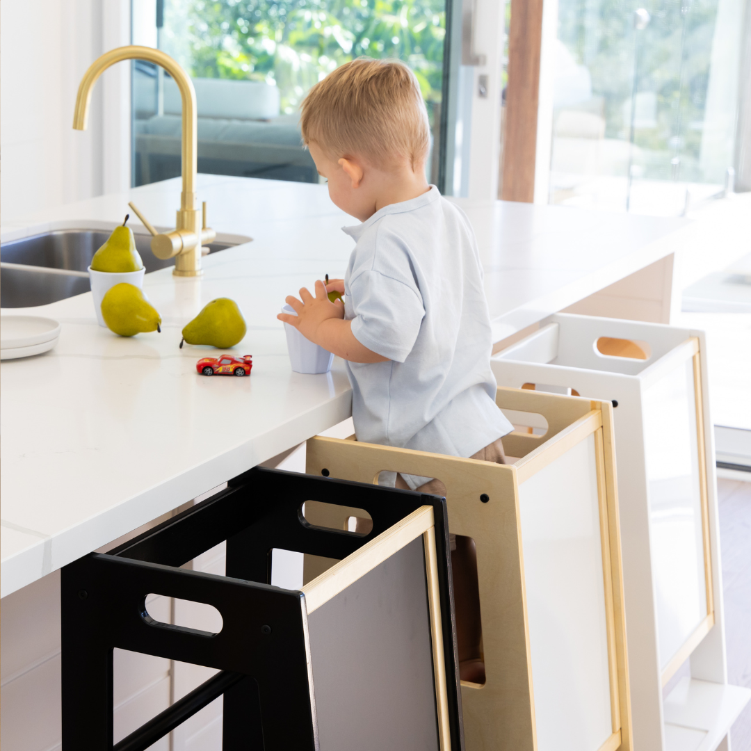 Slimline Learning Tower | Birch