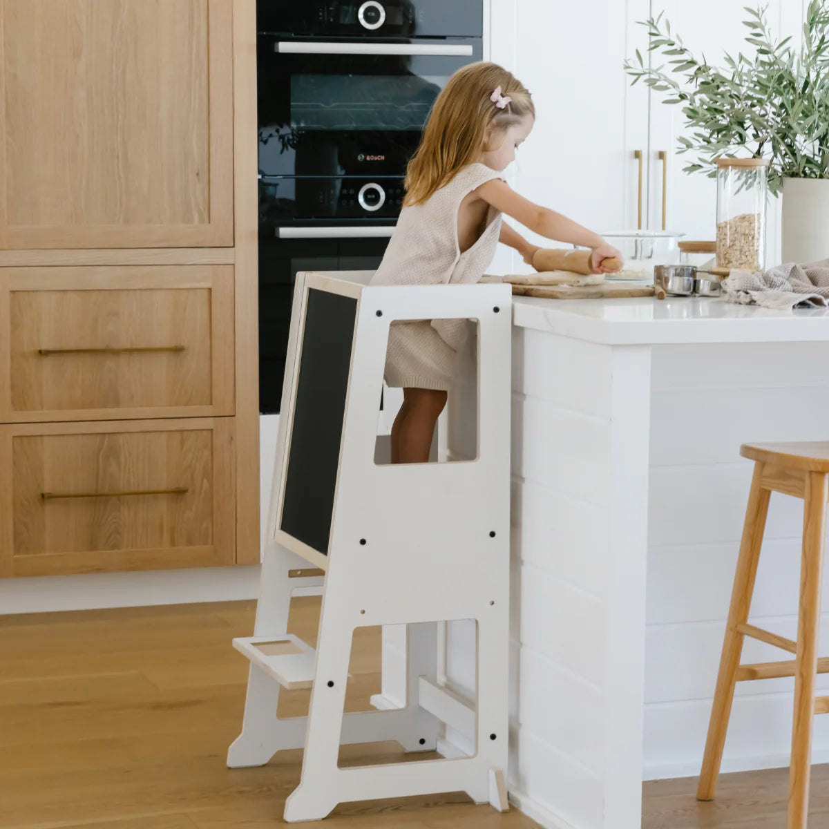 Slimline Learning Tower White Product Image