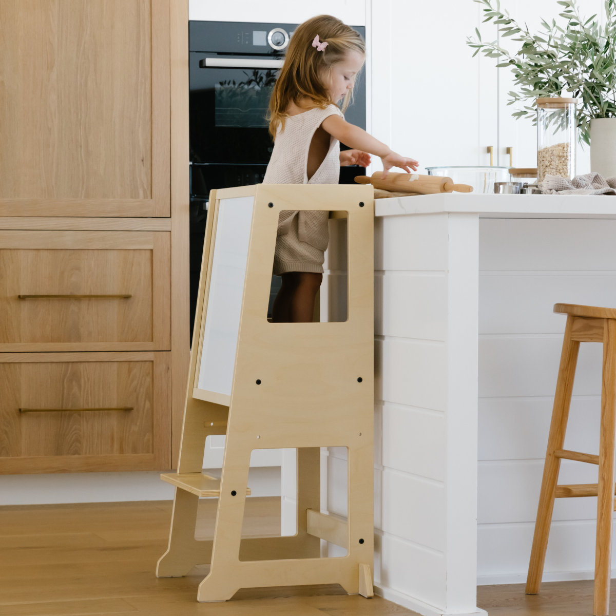 Slimline Learning Tower Birch Product Image