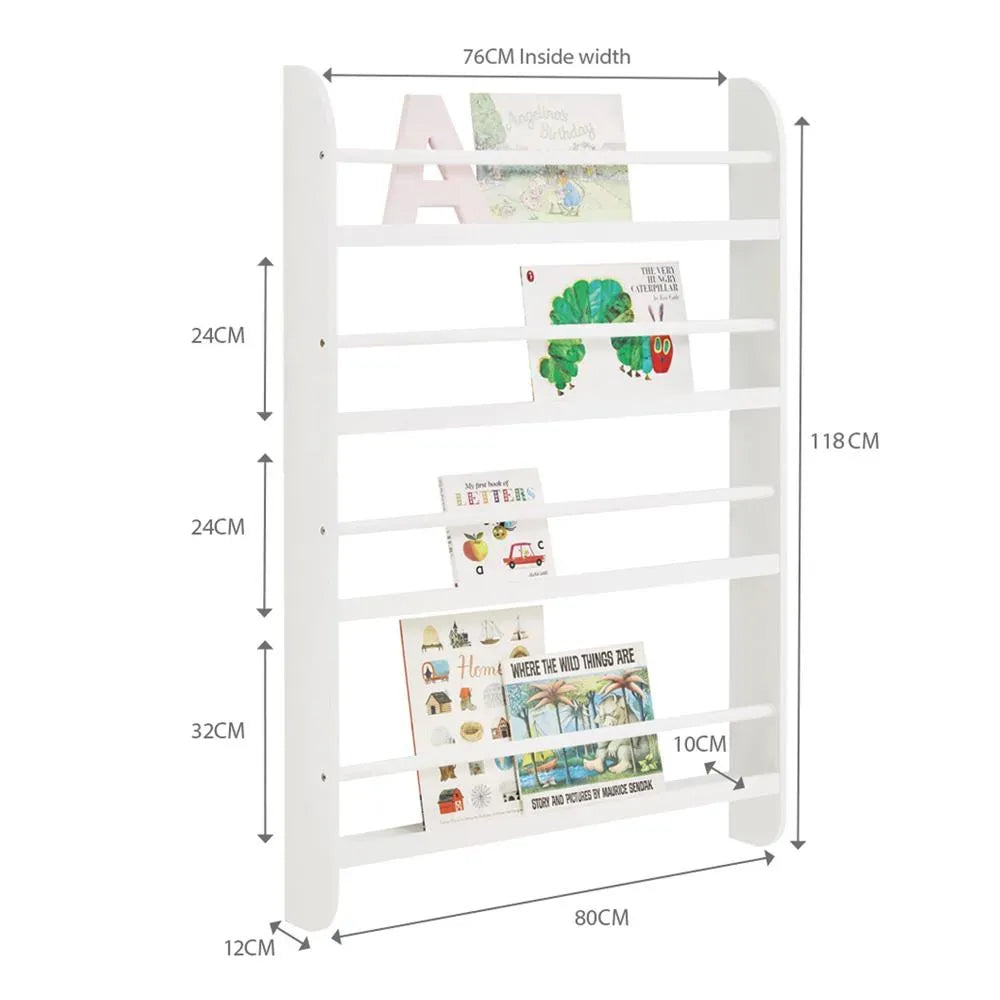 StoryHaven Wall Bookcase